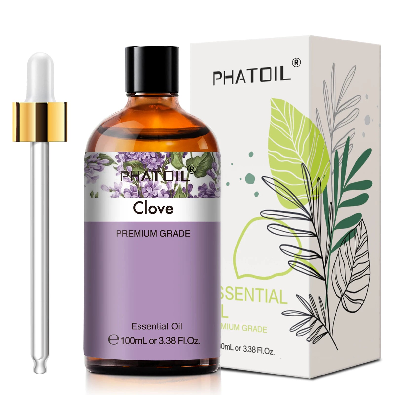 PHATOIL 100ml Essential Oil – Natural Plant Aromatherapy Fragrance